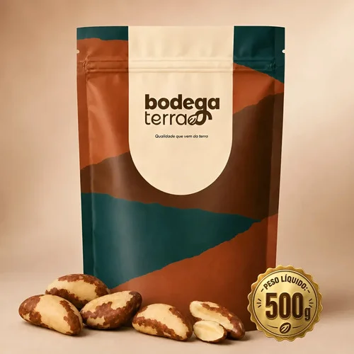 Castanha Do Pará Inteira Saudável Premium Natural 500g