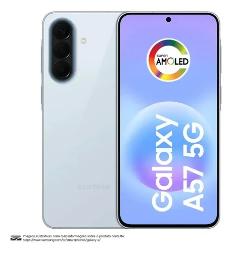 Celular Samsung Galaxy A57 5g 128gb, 8gb Ram, Recursos Ai