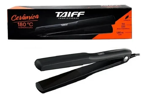 Chapinha Taiff Clássica Cerâmica Preta 110v/220v Bivolt Preto 127/220v