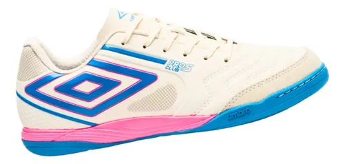Chuteira Futsal Umbro Pro 5 Bump Club Profissional Reforçada