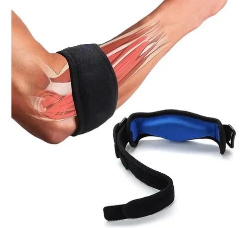Cinta Tennis Elbow Antebraço Dor Epicondilite Ajustável Novo