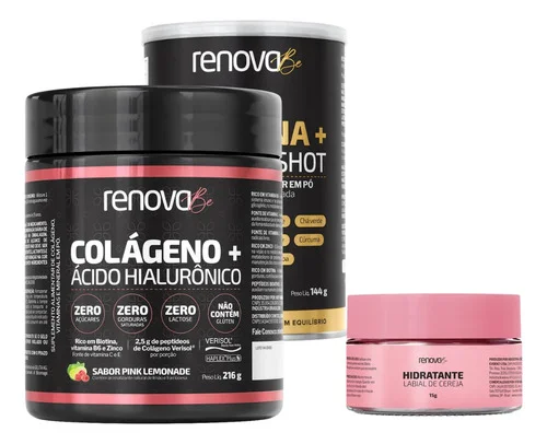 Colágeno Verisol + Creatina Monohidratada Renova Be Original