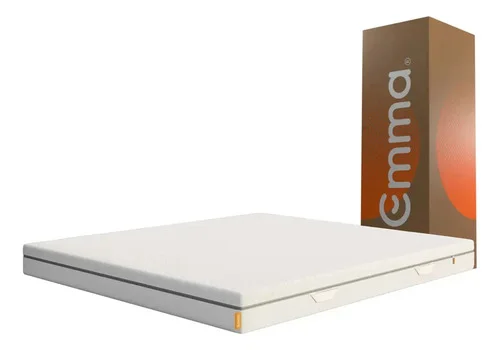 Colchão Queen Emma Duo Comfort 158x198cm, Dupla Face, à vácuo Suporte Ideal para o Corpo, Alta Durabilidade, Capa Lavável
