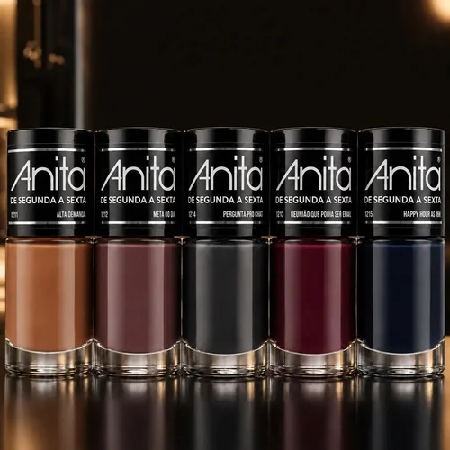 Coleção Anita De Segunda A Sexta  5 Cores Exclusivas
