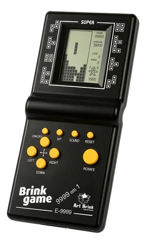 Console Portátil Brick Game 9999 Jogos Clássicos Retrô Sortido