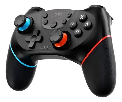 Controle Para Nitendo Switch Pro Bluetooth Wireless Vibração Preto