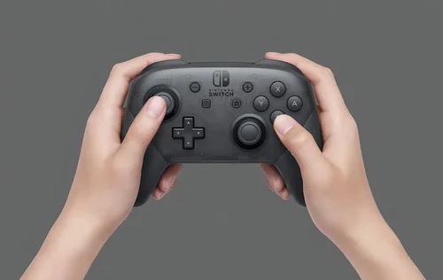 Controle Pro Nintendo Switch Sem Fio Bluetooth Ergonomico e Preto