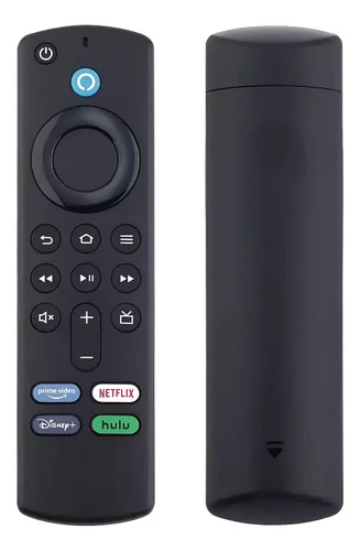 Controle Remoto Fire Stick Tv 4k Comando De Voz Alexa Amazon Preto
