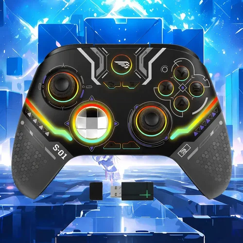 Controle Xbox Sem Fio Compatível Com Xbox Series S/x/one,pc S-01 PRETO THYPE