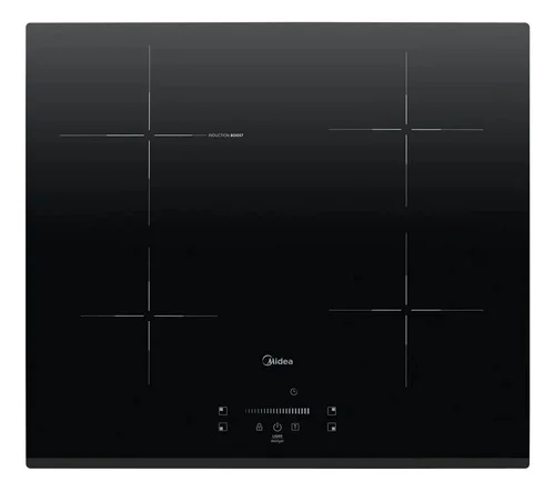 Cooktop 4 Bocas De Indução Even Pro Midea Cor Preto