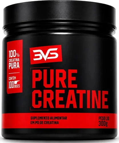 CREATINA MONOHIDRATADA 300g - 100% Pura - 3VS Nutrition