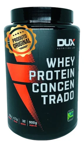 Dux Melhor Whey Poten Concentrado Wey 100% Puro Ganhar Massa