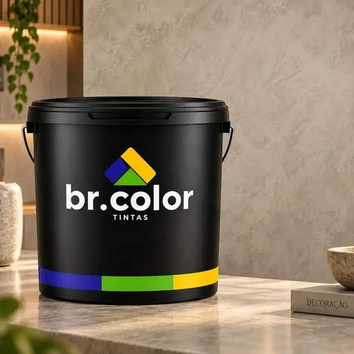 Efeito Decorativo Cimento Queimado Revestimento 4kg Br.color Algodão Egípcio