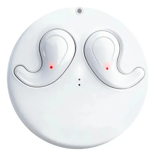 Eletro Mex, Fone De Ouvido, Sem Fio, Bluetooth 6.0 Tws Leves para Sono, Proporcionando uma Experiência de Sono Confortável Branco Fabricado no Brasil