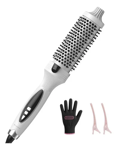 Escova modeladora/cacheadora Gokoco GD037 branco
