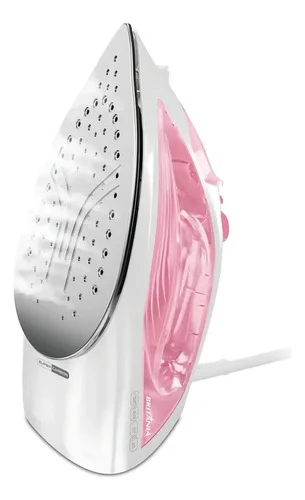 Ferro De Passar A Vapor Britânia Rosa Super Carbon Bfve01a Rosa-claro