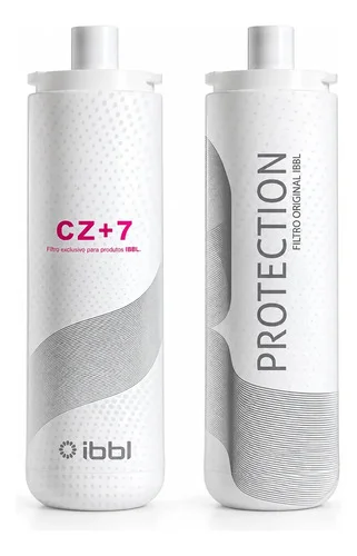 Filtro Refil Ibbl Protection Cz+7 Refil Girou Trocou Cor Branco Original Para Purificador Vivax Fr 600 Due E-due
