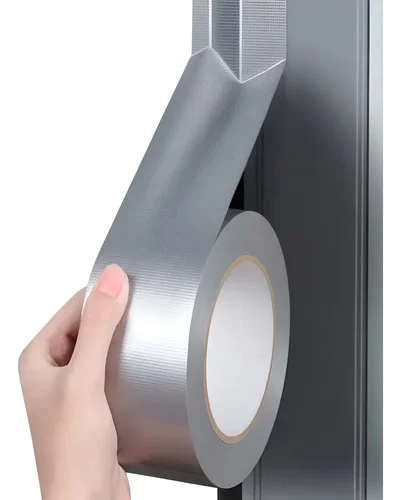 Fita Adesiva Silver Tape Ultra Forte 5m Fita Impermeável Cinza