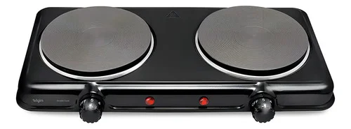 Fogão Elétrico Portátil 2 Bocas 2000w Fg02 Elgin 127v