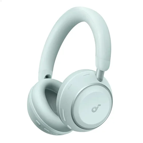 Fone De Ouvido Bluetooth 6.1 soundcore Space 2 da Anker, Cancelamento Ativo De Ruído 4 Estágios, Conforto Superior, 50H Autonomia, Áudio Hi-Res LDAC, Conexão Dupla, Modo Soneca, Detecção De Uso, Verde