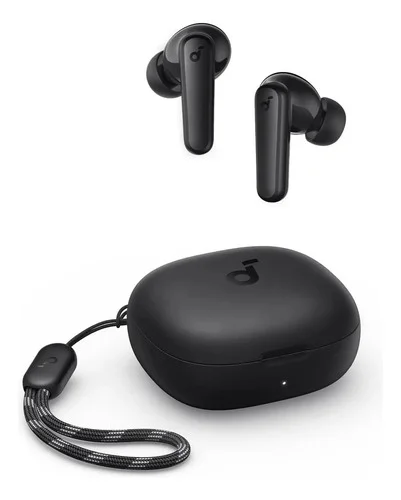 Fone De Ouvido Soundcore by Anker P20i Graves Poderosos e Impactantes Bluetooth 5.3 30H de Reprodução Resistência à Água 2 Mics IA para Chamadas Claras Personalização de Som via App Cor Preto