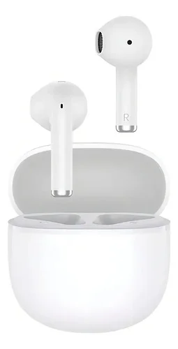 Fone de Ouvido TWS QCY T29 Bluetooth 5.3, Ipx4 Cancelamento ENC, 13mm bio diafragma, Cor Branco