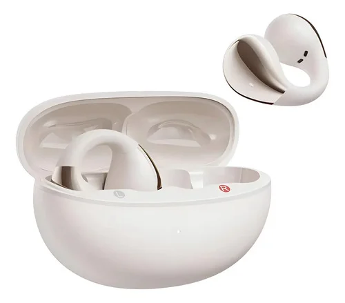 Fone Qcy Crossky C30 Bluetooth 5.4 Multiponto Ipx4 Open-ear Cor Branco