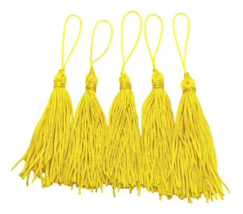 Franjas De Seda Tassel Pinjentes 50 Unidades
