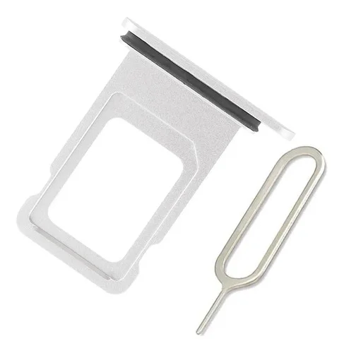 Gaveta Bandeja Bandejinha Chip Sim Para iPhone XR Branco