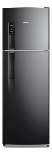 Geladeira Electrolux Frost Free 380L AutoSense Inverter Black Inox Look (IF41B) 127v
