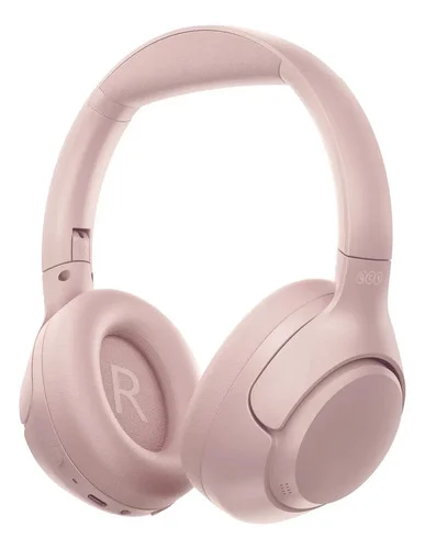 Headset Qcy H3 Anc Adaptativo Bluetooth 5.3 Multiponto 60h Cor Rosa