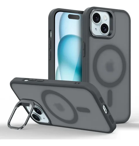 I.new Capa iPhone 15 Anti Impacto C/ Suporte Magsafe