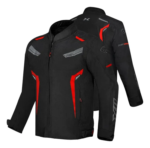 Jaqueta X11 One Sport Impermeável Motociclista Moto Com Forro Removível Com Proteção Feminino E Masculino