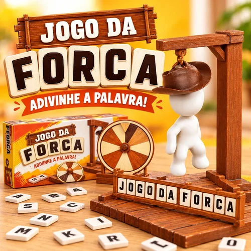 Jogo Da Forca Magnético Educativo Interativo Amigos Família