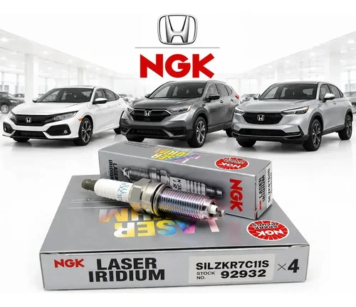 Jogo De Velas Honda Civic Crv Hrv 1.8 2.0 2012/2025 Ngk