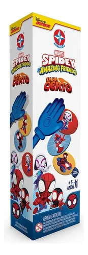 Jogo Tapa Certo Spidey - Brinquedos Estrela