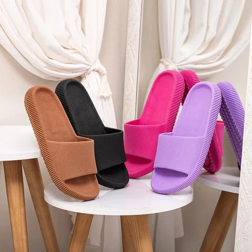 Kit 2 Pares Chinelo Nuvem Slide Flexível Anatômico Unissex