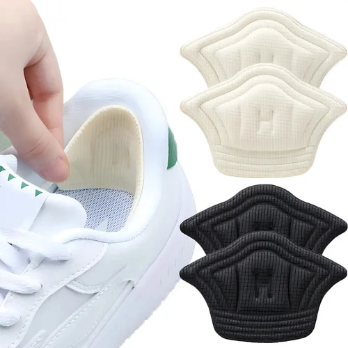 Kit 2 Pares Protetor De Calcanhar Ajustável Almofadado Tênis