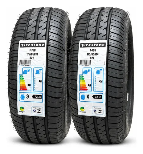 Kit 2 Pneus Firestone F700 175/65R14 82T aro 14