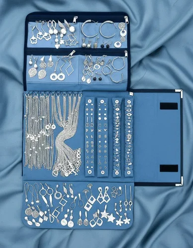 Kit 30 Peças 100% Folheados A Prata 925 Semi Joias Femininas