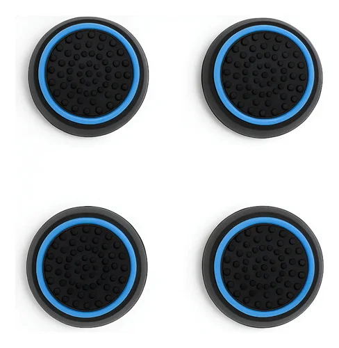 Kit 4 Grip Protetor Analógico Compatível Ps3 Ps4 Ps5 Xbox
