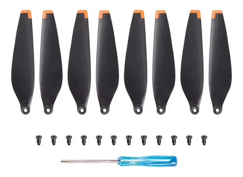 Kit 8 Peças De Hélices Para Drone Dji Mini 3- Lito Completo Preto