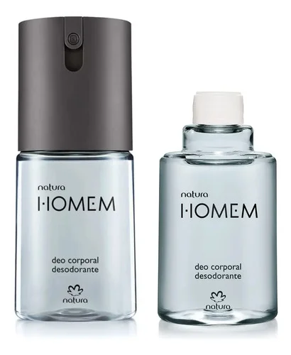 Kit Desodorante Corporal Natura Homem com Refil