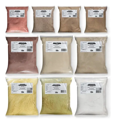 Kit Energia, Força E Treino 100g Farinha De Beterraba