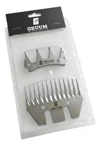 Kit Lâminas 13 E 4 Dentes Tosquiadeira Tosar Carneiro Ovino Ovelha Compatível Com Oster Shearmaster Kaqi Sc2 Sg-6176 Heiniger Maxishear Walmur F7 Nakasaki Nk-76 Songhe Sh0636 Lorben N1j-gm04-76