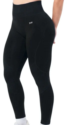 Legging Trifil Original Feminina Texturizada Sem Costura Preto Legging Academia Fitness G