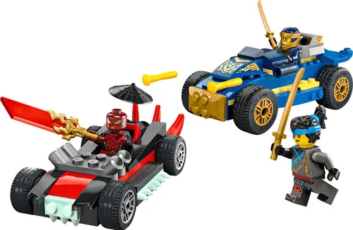 Lego® Ninjago Duelo Carros De Corrida Rogue Vs. Drix 71840