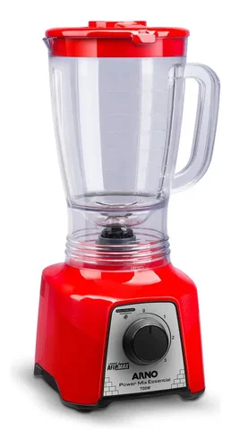 Liquidificador Arno Power Mix Essential Vermelho Lq18
