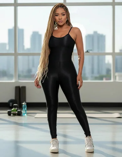 Macacão Feminino Fitness Ginastica Legging Empina Bumbum