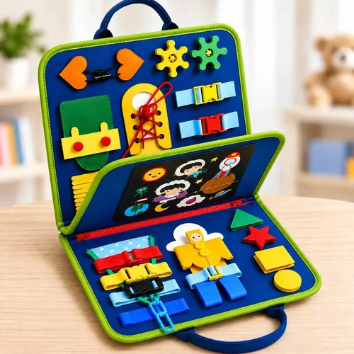 Maleta Montessori Educativa Brinquedo Sensorial Infantil
